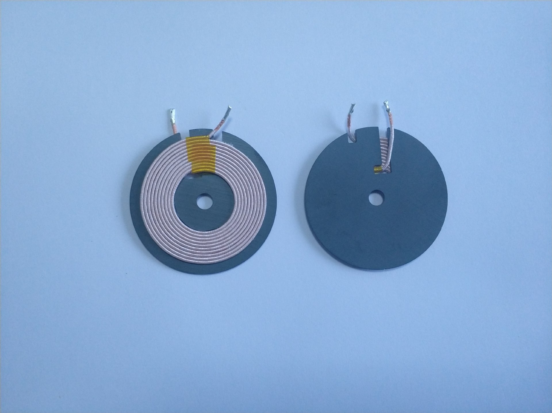 sly-5 无线充电线圈 有孔圆形双槽