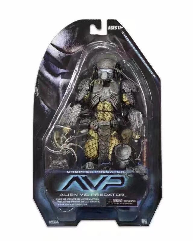 动漫批发 玩具neca 51528 7寸 异形大战铁血战士 avp铁血 14波