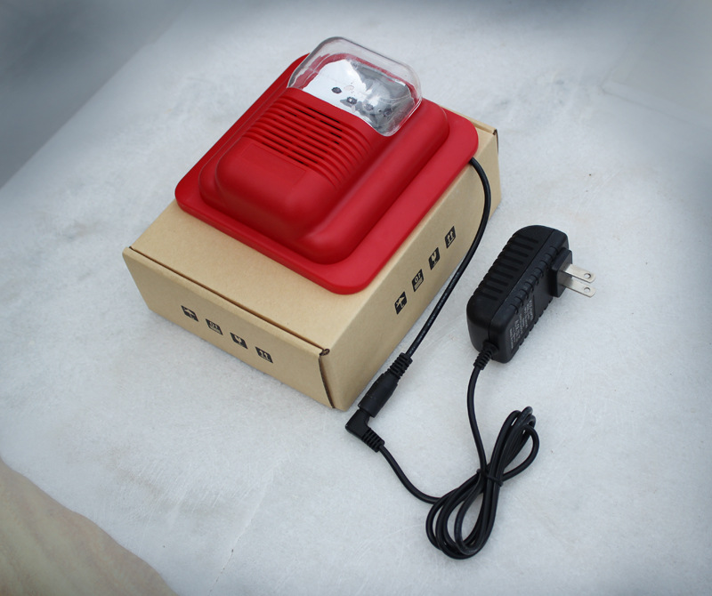 声光警号警笛 无线语音消防声光报警器 报警喇叭 消防火灾报警器