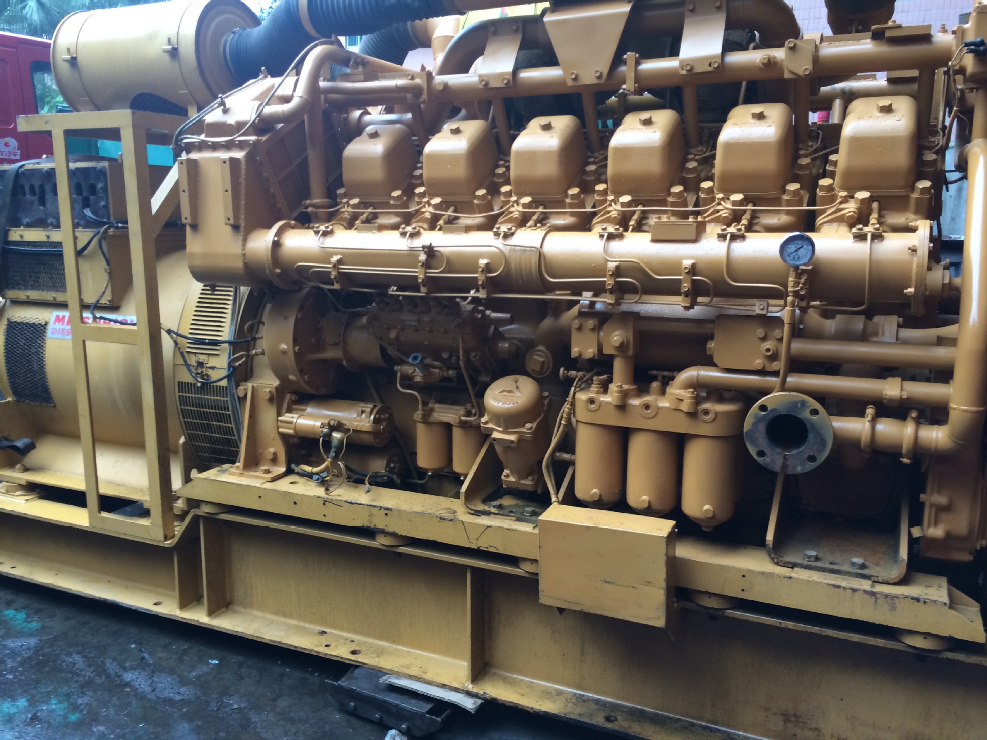 供应日本三菱s12nmpta船舶吊机发动机总成s12rmpta