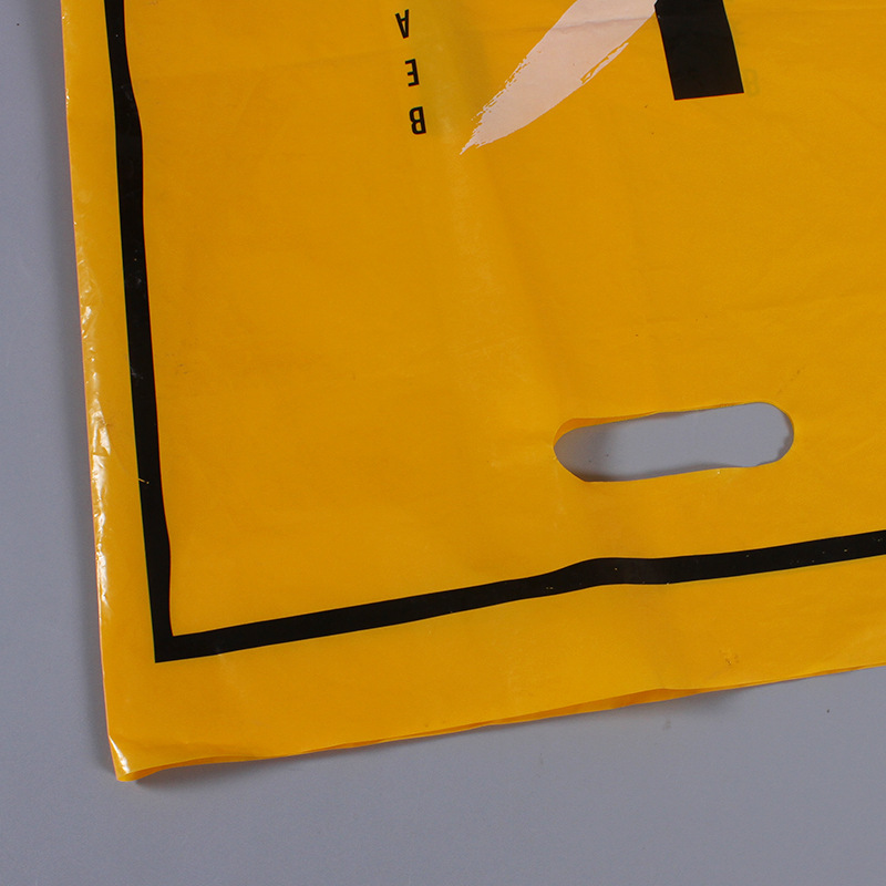 颜色平口打孔袋 服装手提袋子定制 包装袋厂家直销