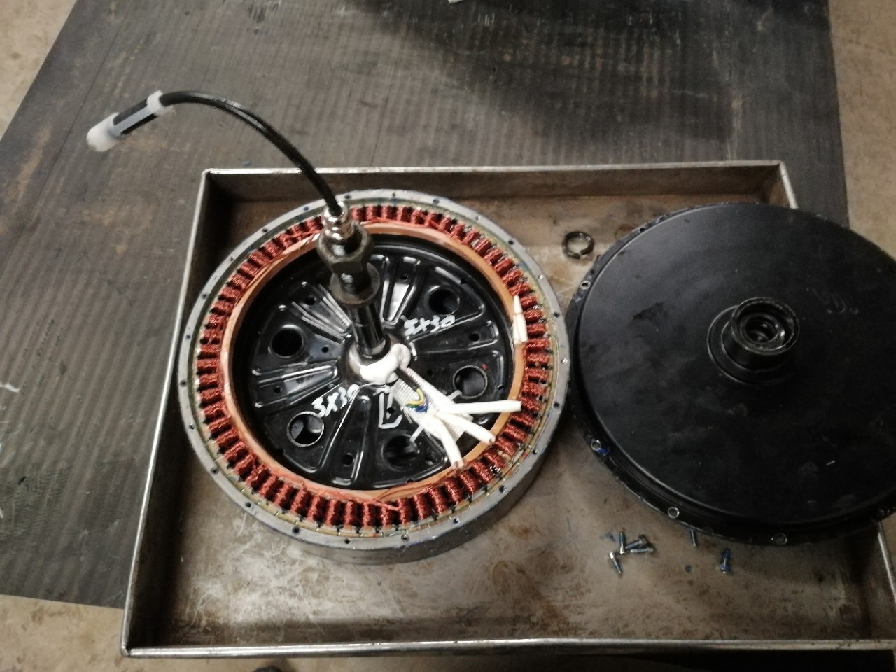 低速工业风扇内转子永磁电机,直驱低速工业吊扇永磁电机