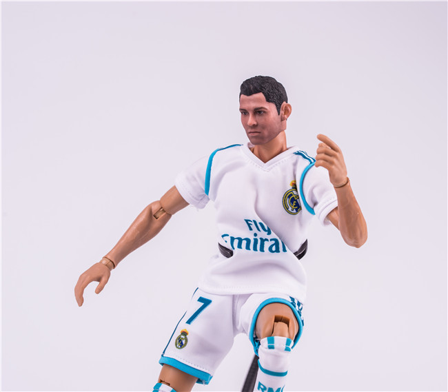 足球明星 7号 克里斯蒂亚诺 罗纳尔多 c罗 球星1/6可动人偶手办