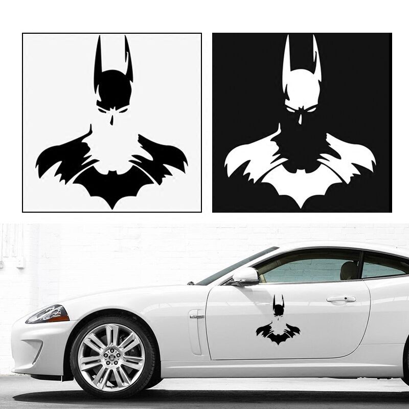 外贸batman车贴 反光hot batman car stickers蝙蝠侠车贴d63-阿里巴巴
