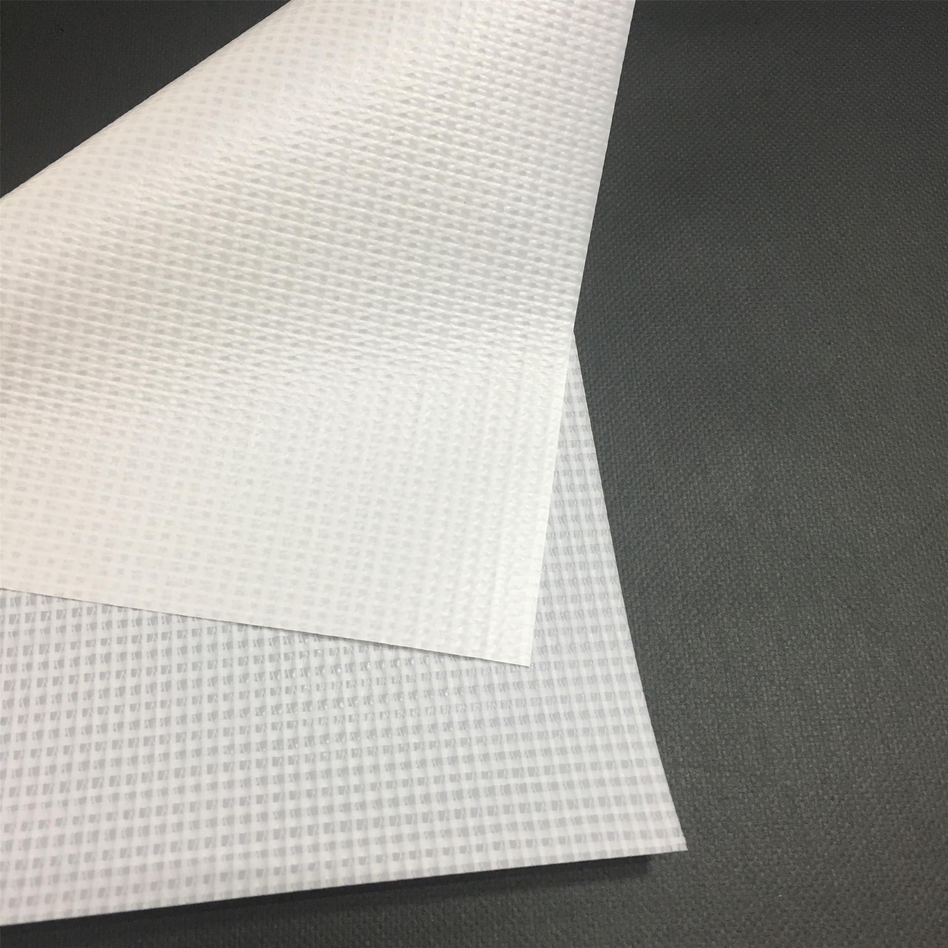 黑/白网格布 展会商场大型巨幅广告画 抗撕裂玻璃纤维布 墙体保温