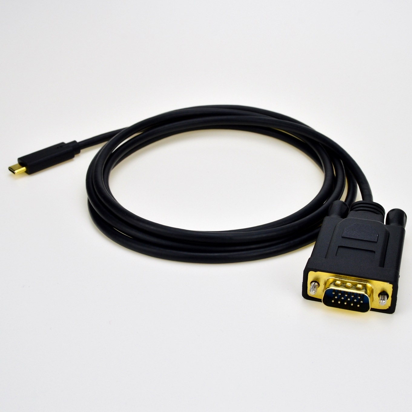 厂家直销type-ctovga高清线typec转vga公音视频转接线可定制