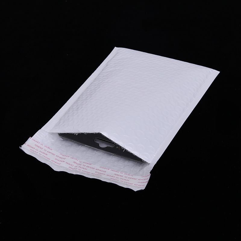 白色哑光膜气泡袋服装快递袋物流包装袋泡沫袋防水防震气泡信封袋