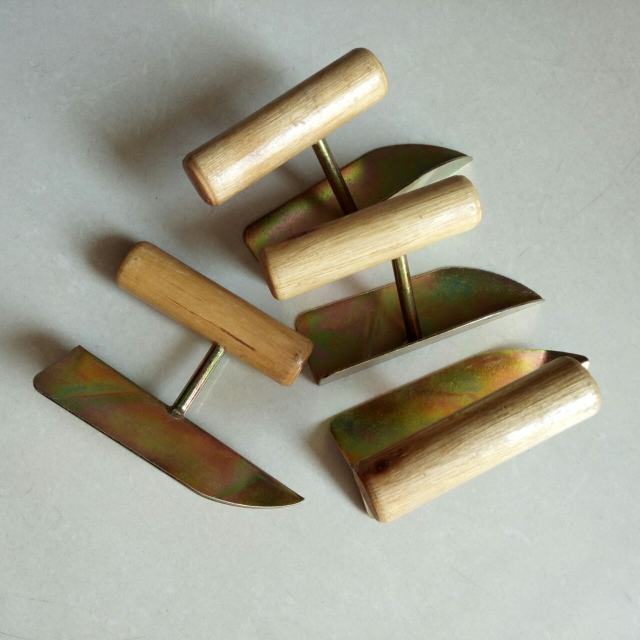 批发小号木柄铁阴角阳角器墙体拉角器室内外抹角抹子匠做工具阴角