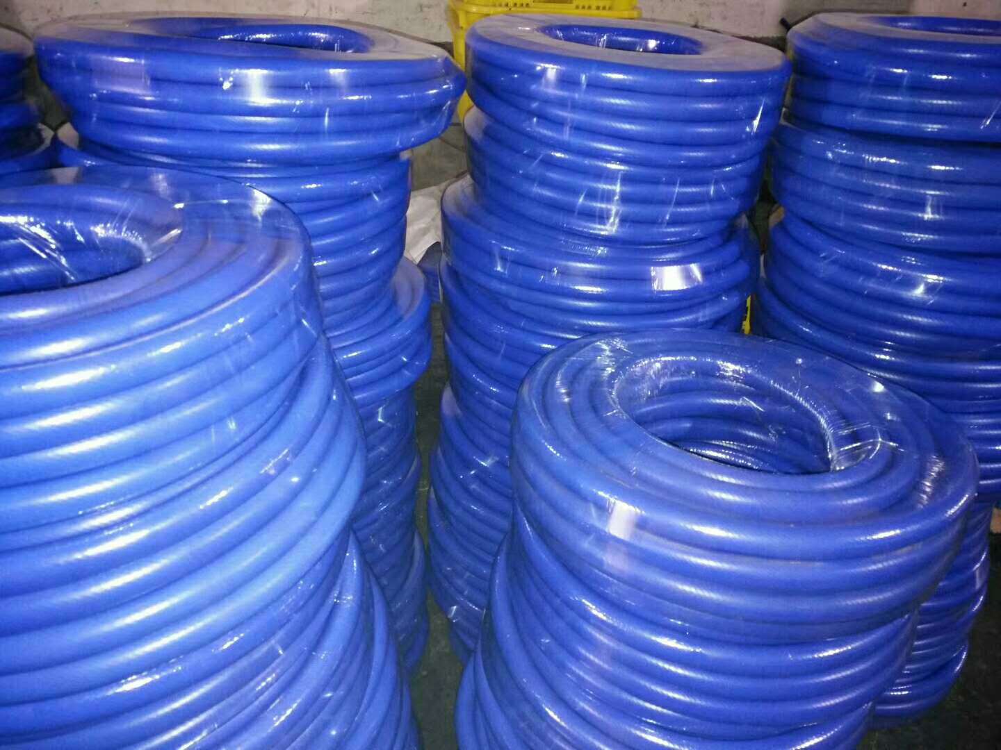 厂家加工定制汽车硅胶管加布低温耐油软管耐高温高压夹线橡胶管