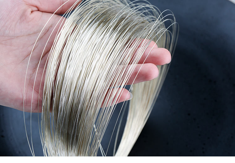 925银银丝 纯银银丝细丝软丝素银 项链手链diy配件材料 线材 银线