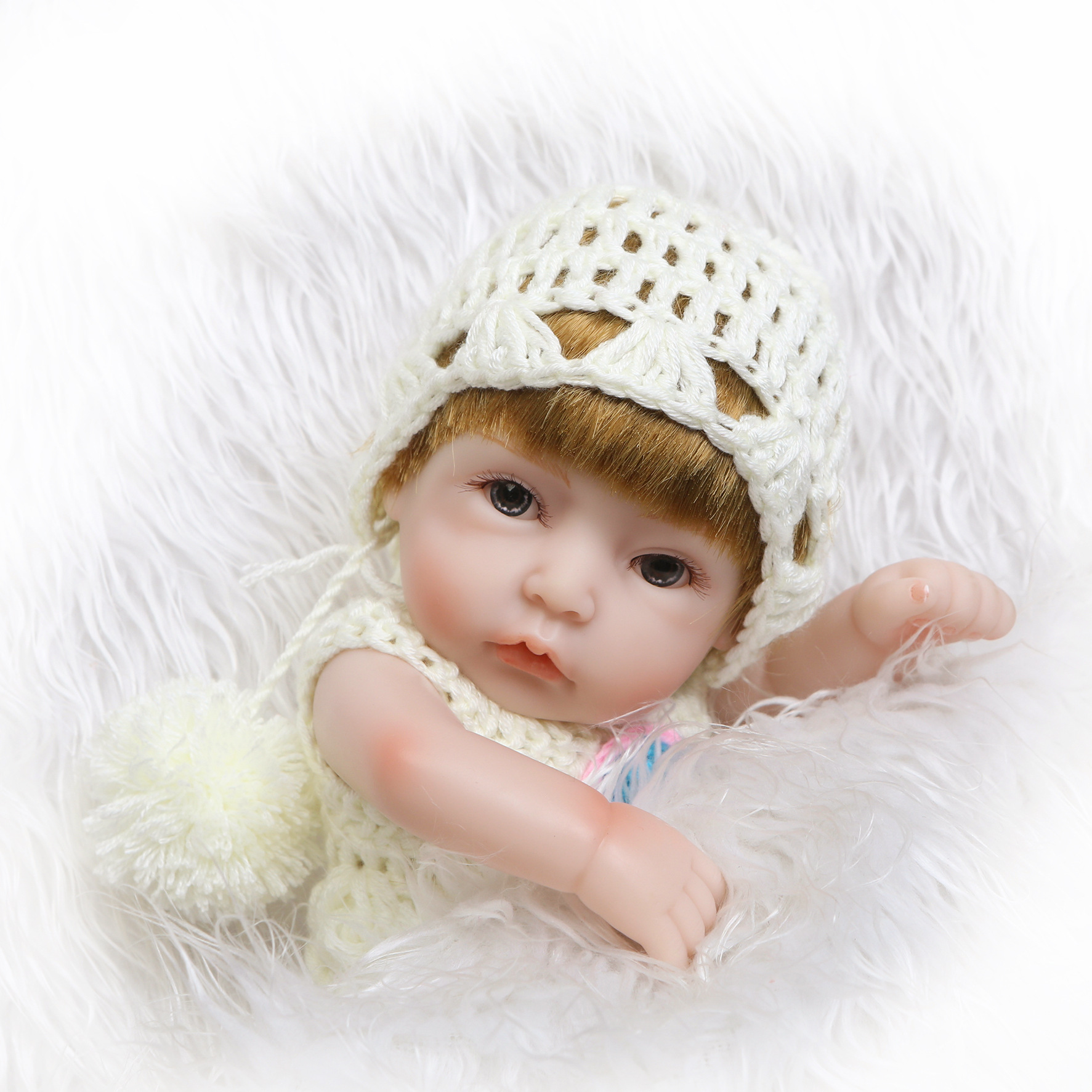 npk跨境热卖货源仿真婴儿 迷你小娃娃