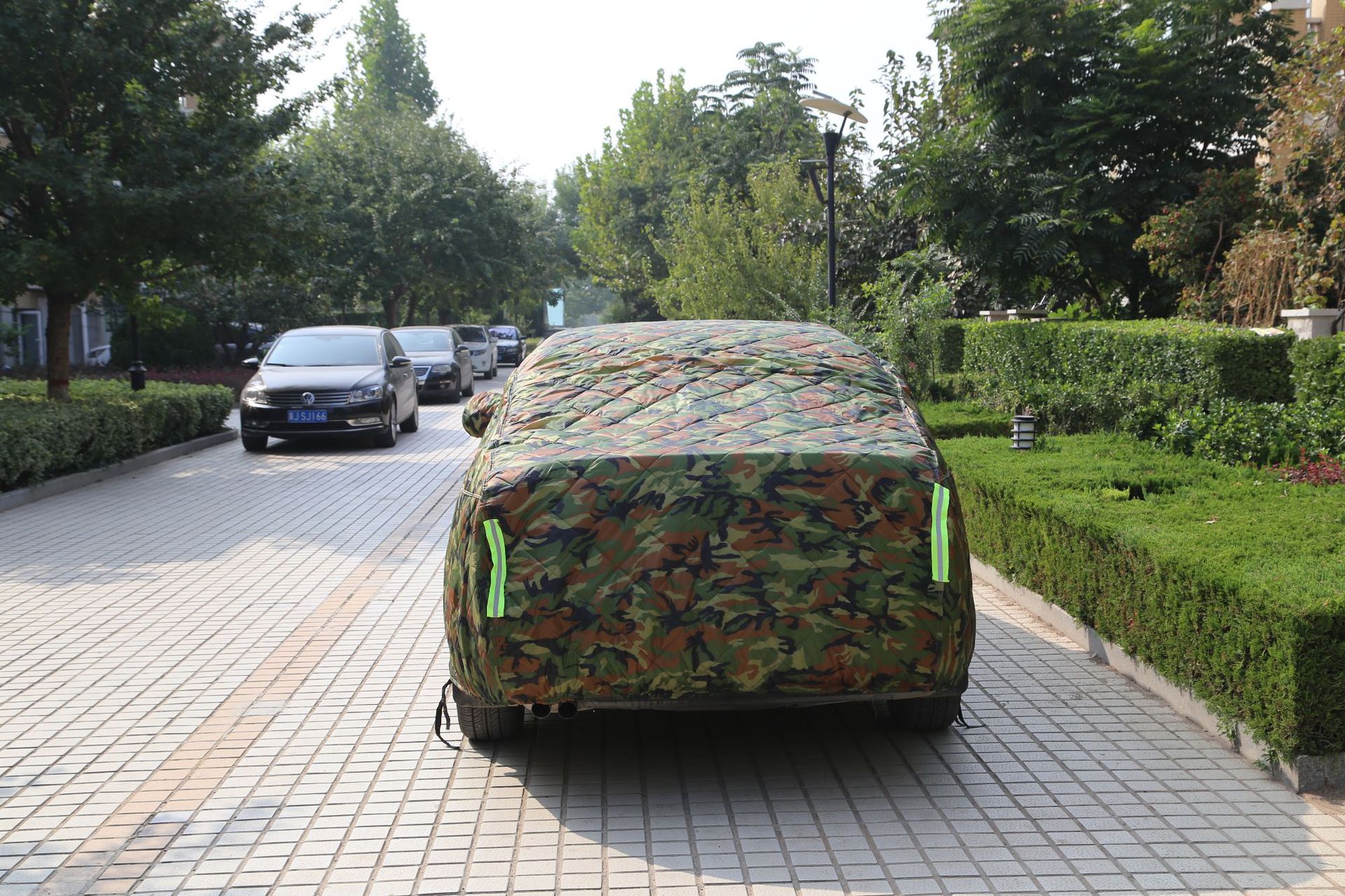 安必洁汽车车衣加棉加厚防冰雹车罩防雪罩保暖棉被车罩厂家定制