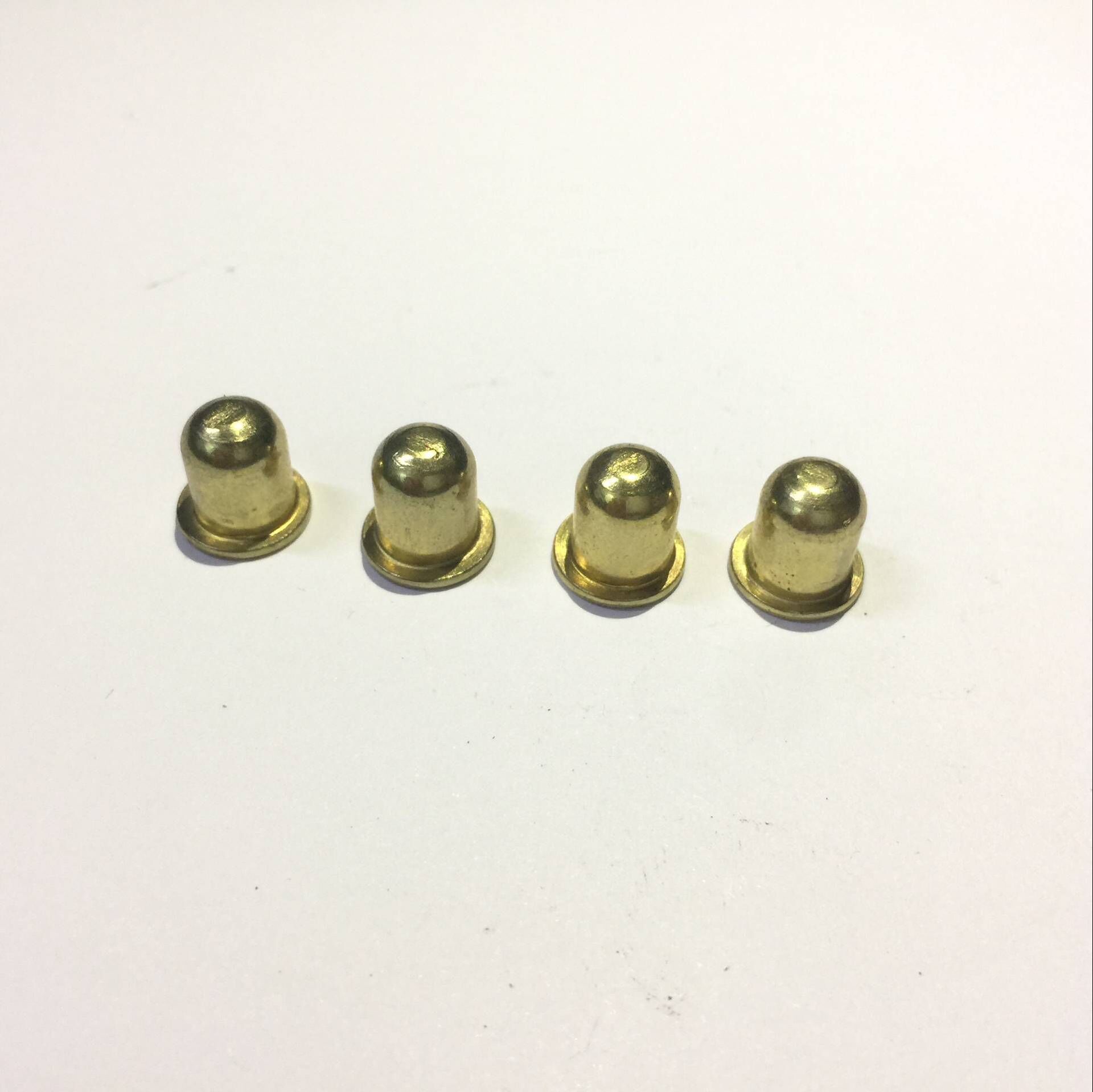 (riyi厂家供应)拉杆箱弹豆,钓鱼竿跳珠镀铜弹簧豆箱包五金配件