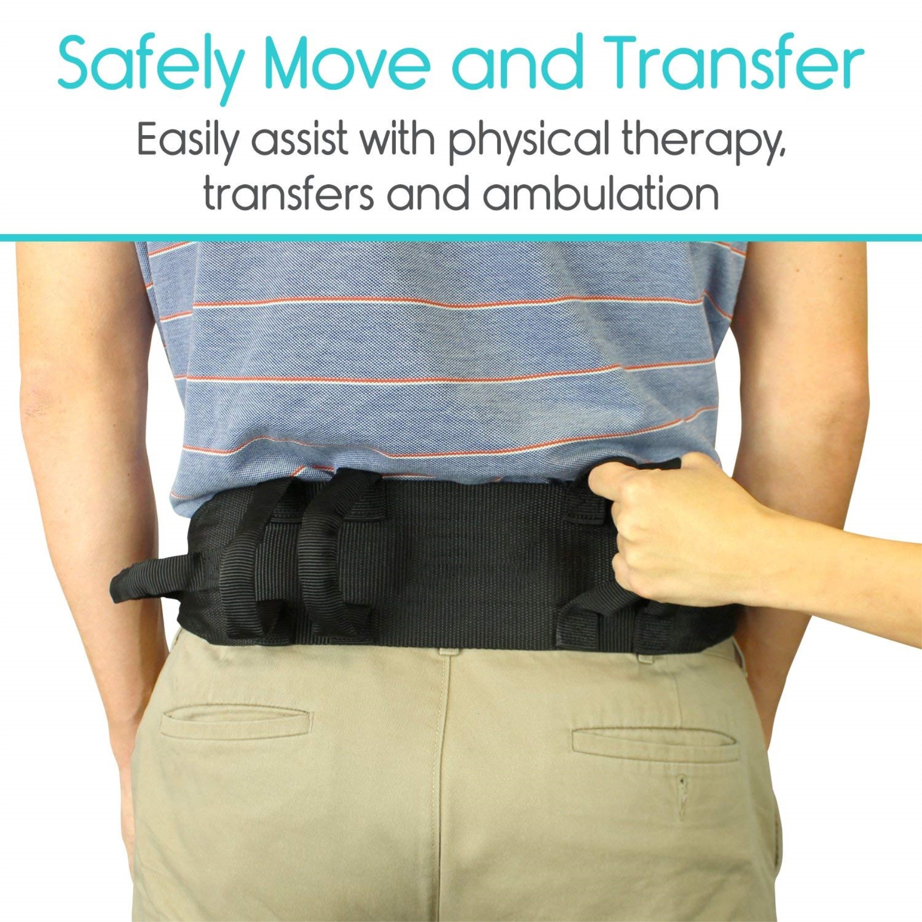 助行学步带 步行辅助腰带 护理用转移搬动移位腰带 辅助起身器