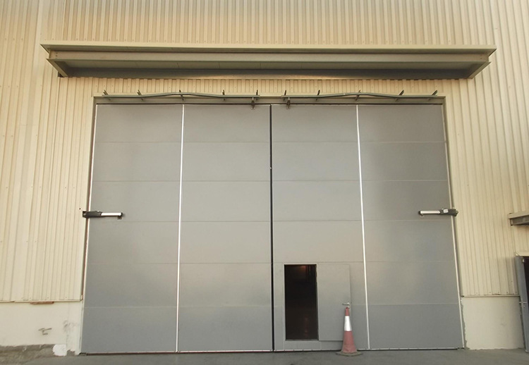 厂房仓库电动工业折叠门遥控伸缩自动折叠式开启商场大型玻璃门