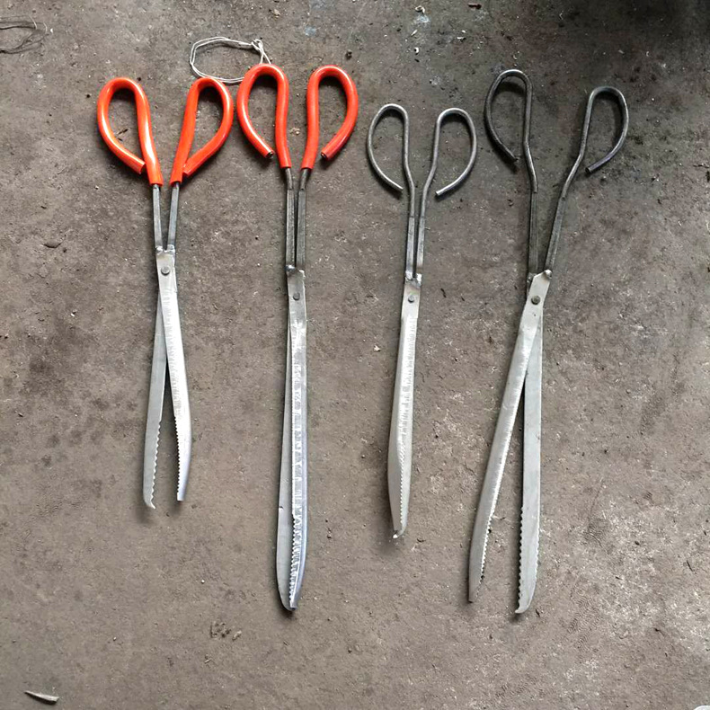 黄鳝夹子泥鳅夹 防滑 防脱鱼夹 夹蛇拾物夹板栗夹垃圾夹子黄鳝钳