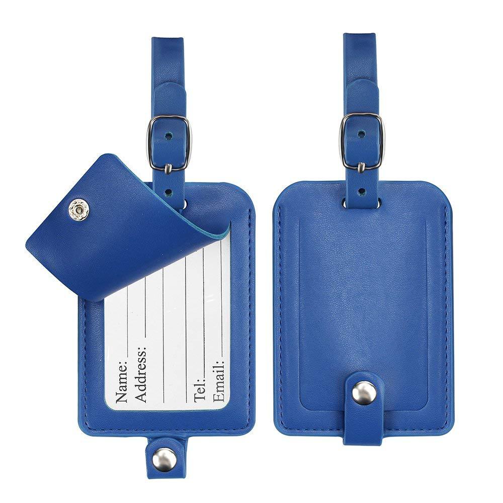 创意酒店礼品定做真皮男女式搭扣行李牌,旅游飞机专用行李牌批发