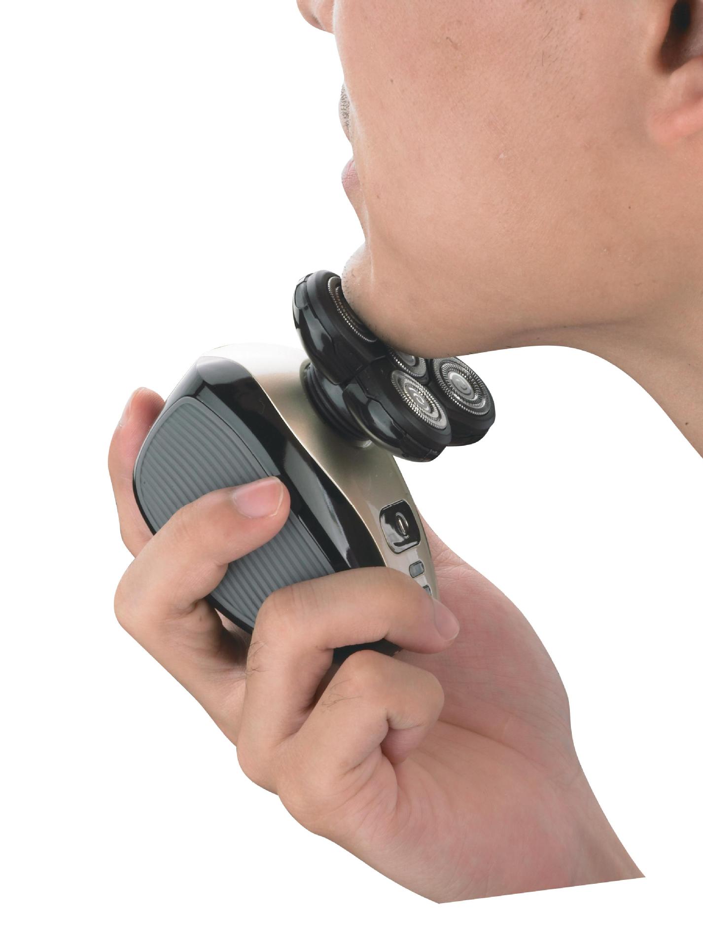 新款电动剃头剃须刀刮胡刀理光头剃毛器自助理发器4d全身水洗胡须