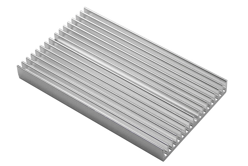 大功率铝合金散热器型材电子散热片pcb散热块100*60*10mm铝散热板