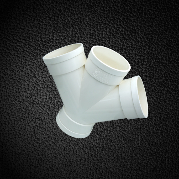 山西pvc斜四通厂家,45度斜四通50 110,家装建材管件批发