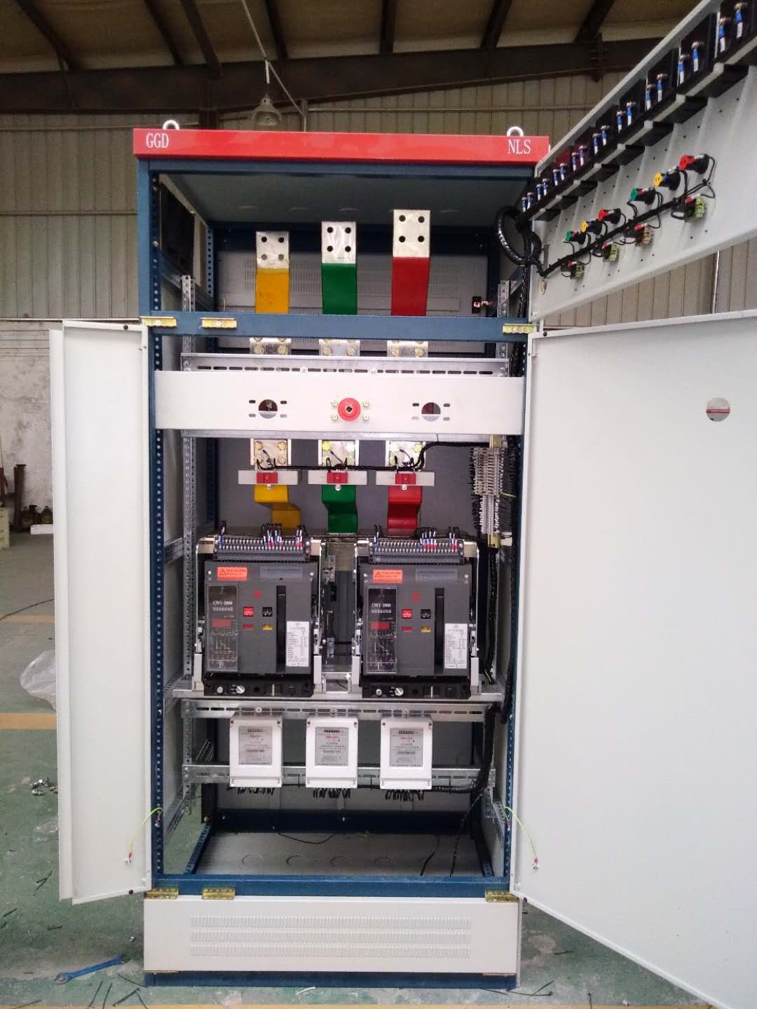 【加工】固定落地ggd配电柜供货电力低压开关柜电气控制柜 开关柜