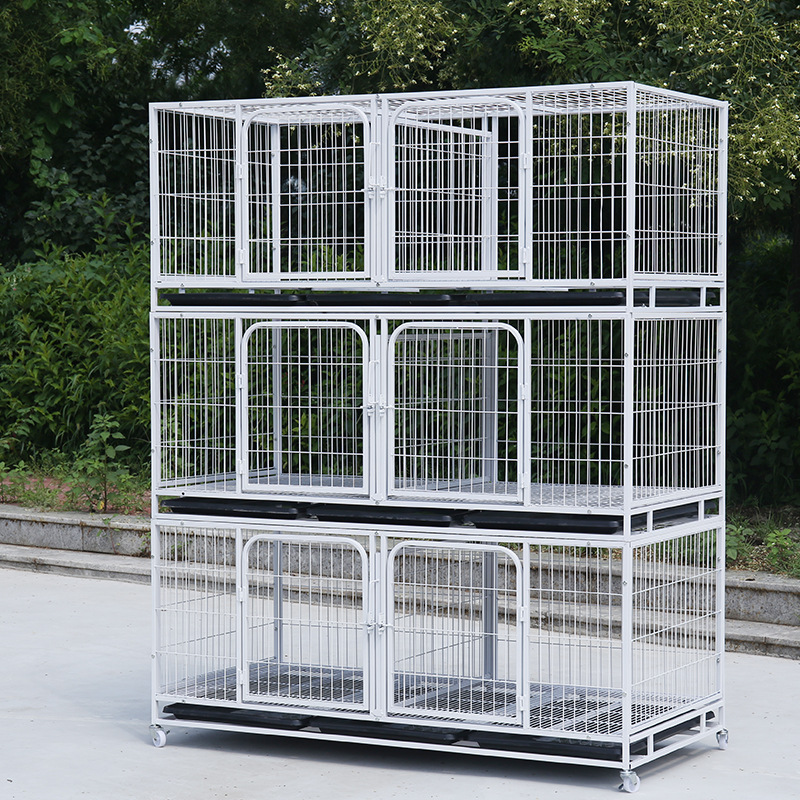 三层狗笼 宠物笼 猫笼三层 狗笼子 宠物繁殖笼 猫别墅