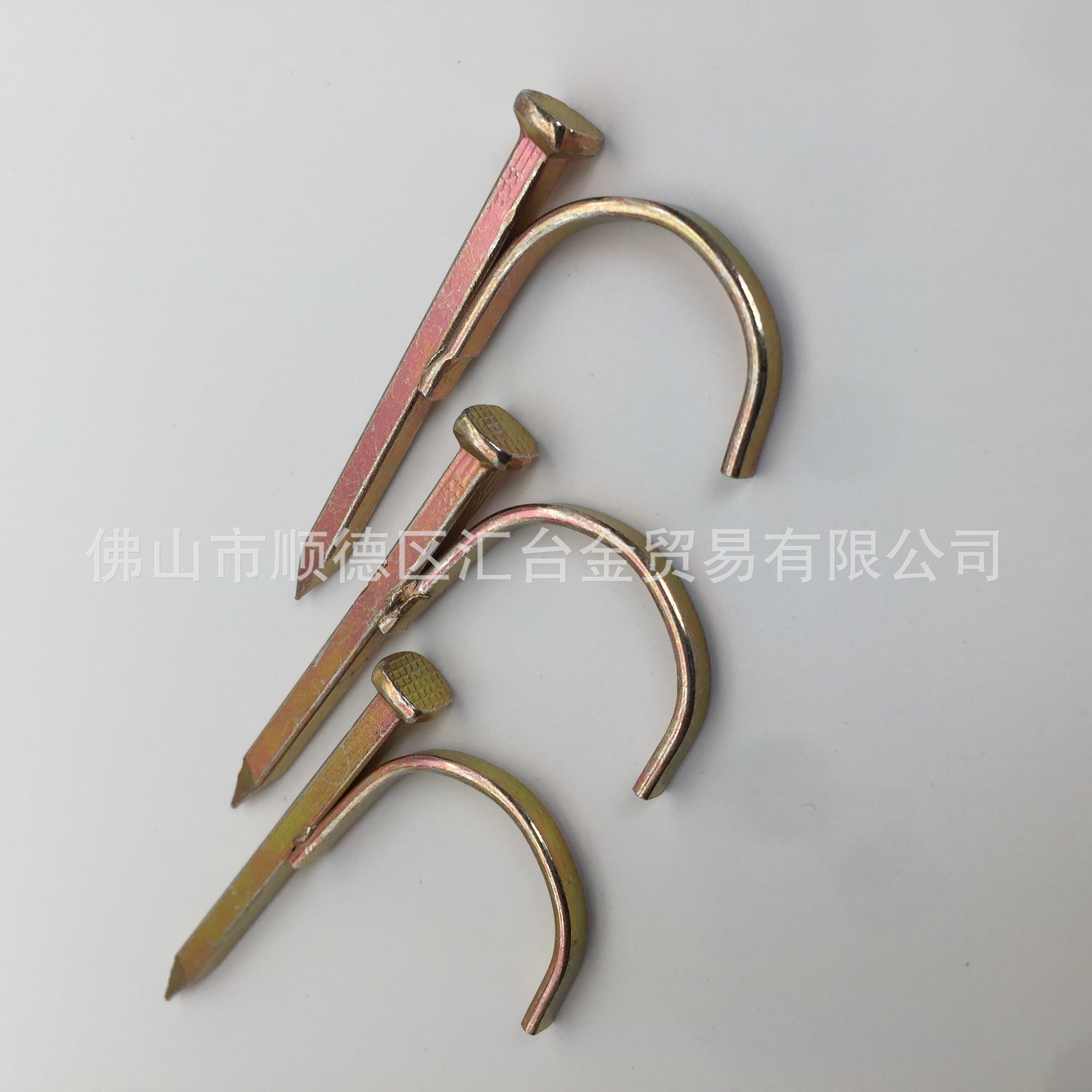 pvc供水管pvc线管ppr给水管钢钉码铁钩码20mm4分25mm6分 32mm 1寸