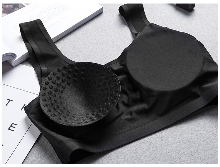 冰丝安全内衣防走光小背心女夏学生短款白色围胸裹胸打底抹胸夏季