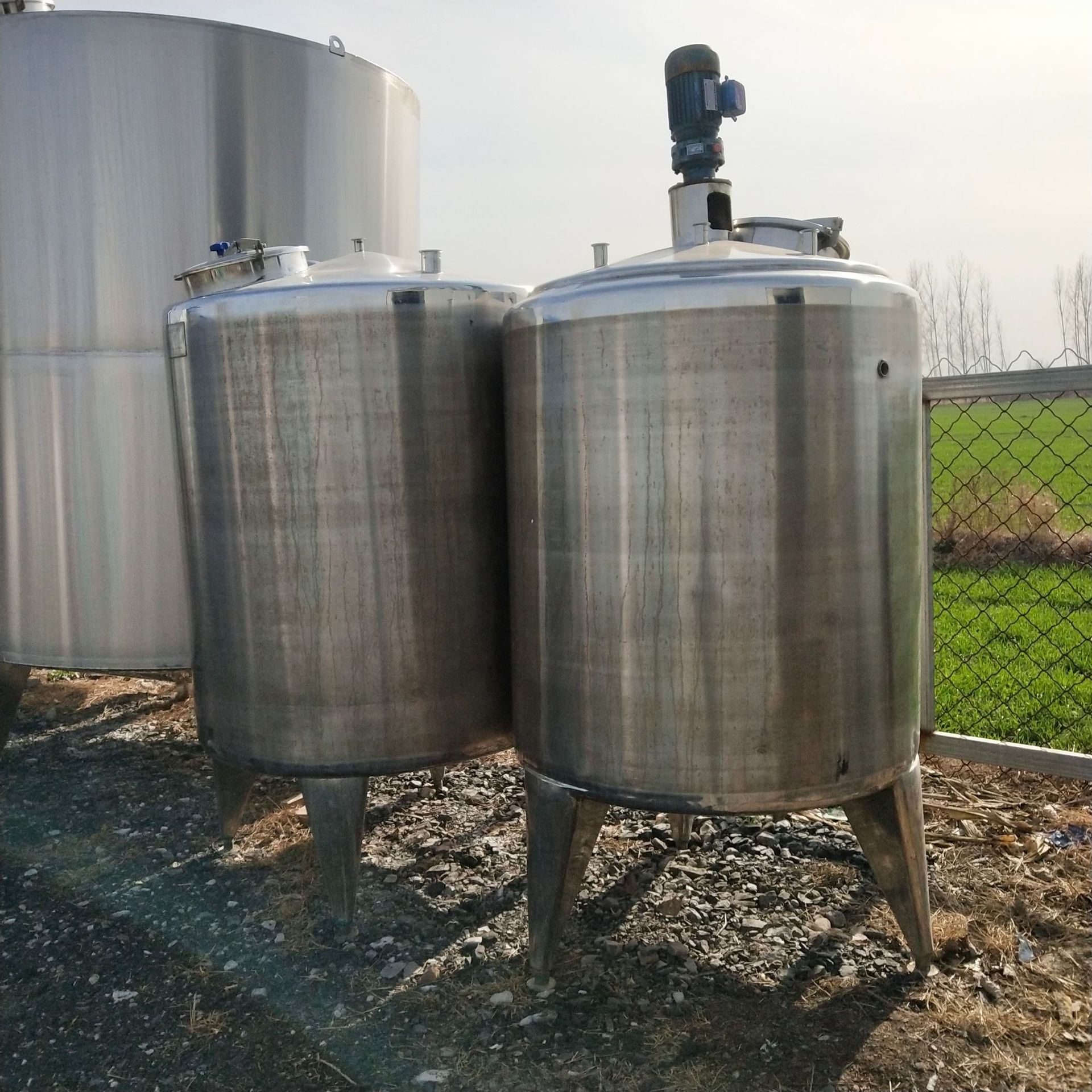 二手1吨不锈钢涂料搅拌罐 电加热搅拌罐设备 山东批发定做