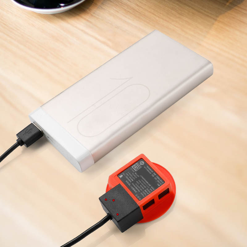 小米mi米兔电池充电器5v usb充电线遥控玩具航拍无人机 rcgeek