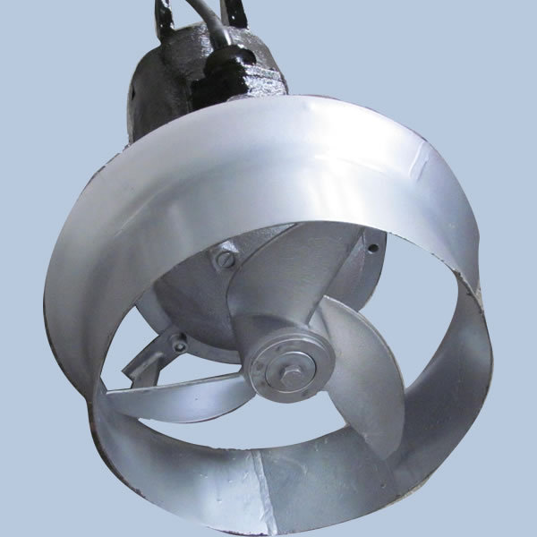 厂家直销不锈钢叶轮潜水搅拌机 污水潜水搅拌器qjb2.