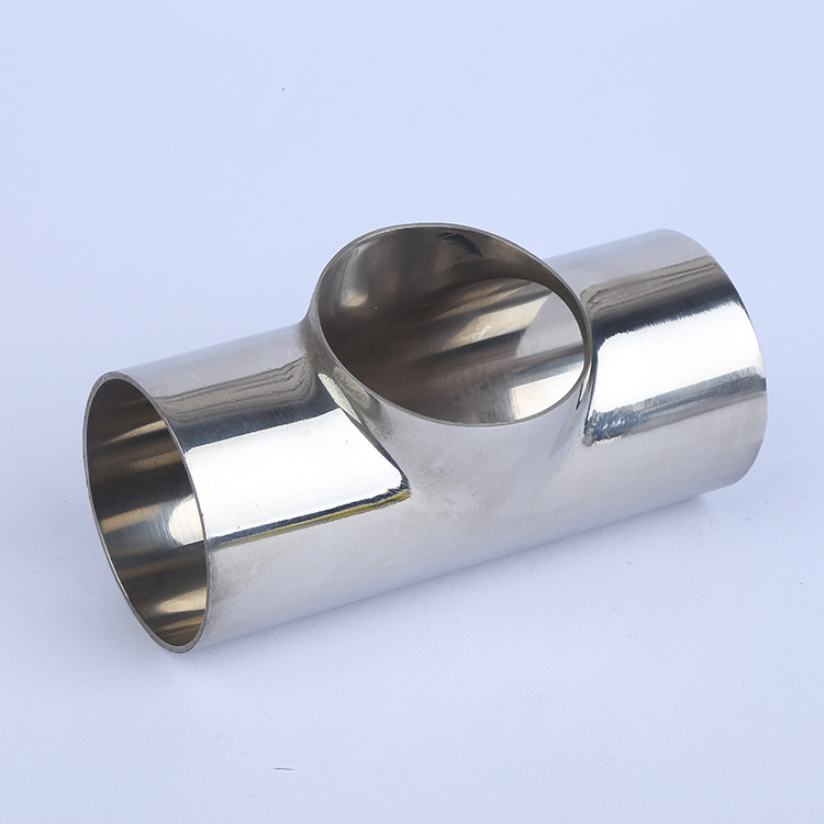 304卫生级三通平口三通t型三通镜面三通食品级 可定制