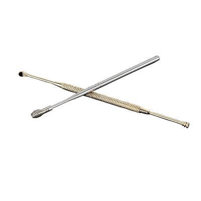 不锈钢螺旋双头掏耳勺掏耳朵 清洁耳器耳挖扒采耳工具德国品质