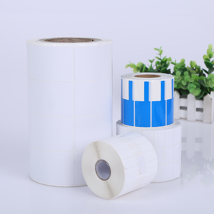 厂家直销 白色卷筒不干胶 标签贴纸定制 空白条形不干胶