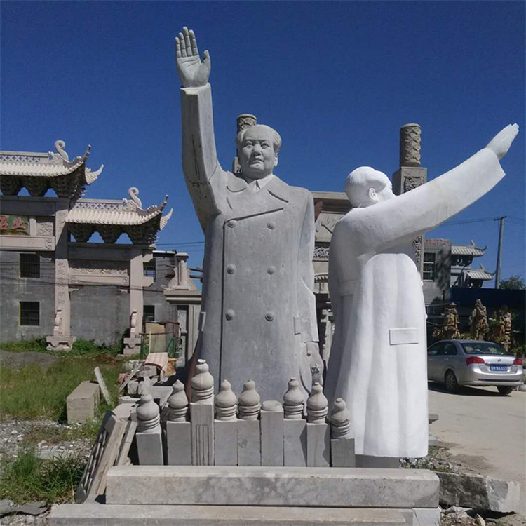 校园雕塑人物 石雕摆 件 广场园林 伟人雕 像历史人像