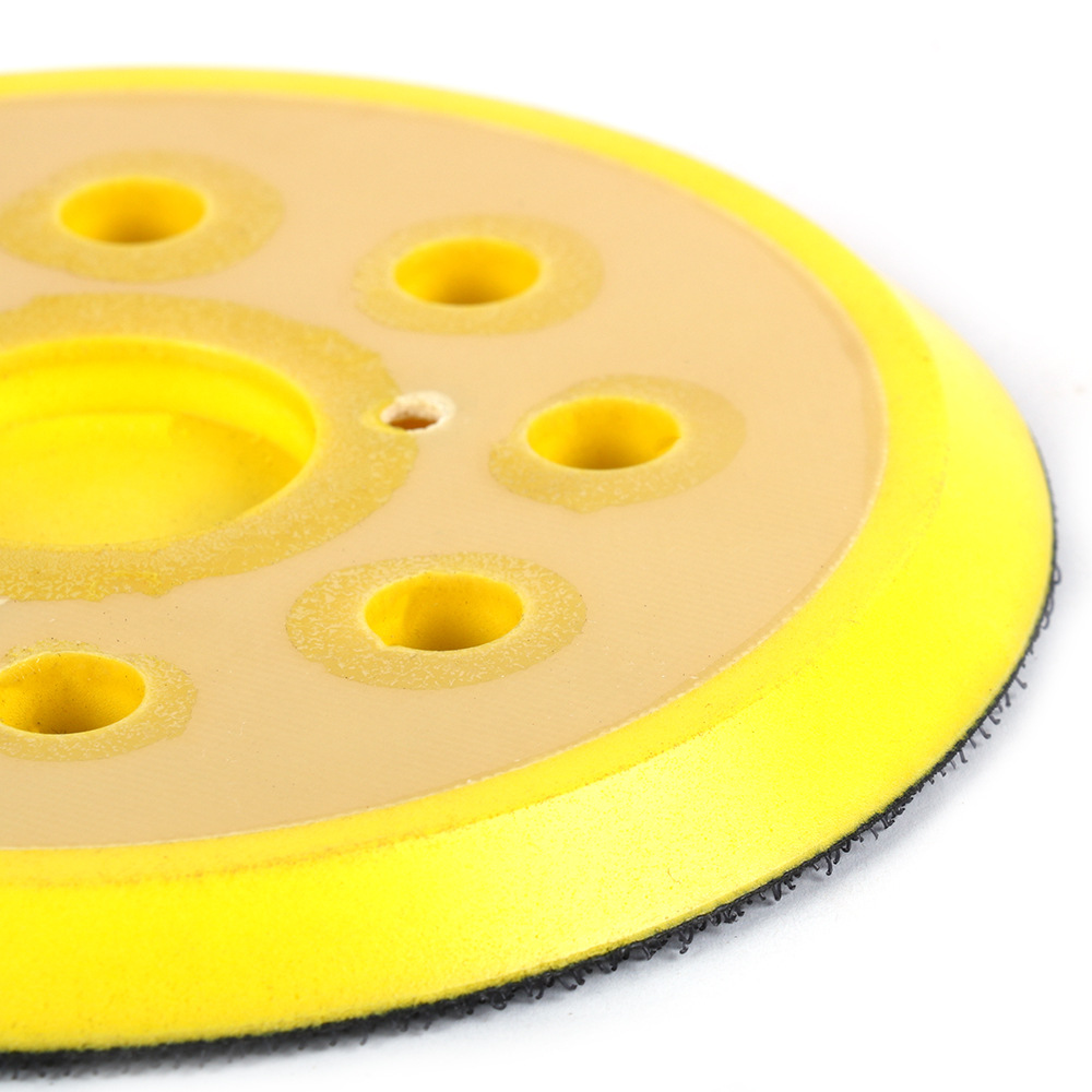 吸尘式研磨盘/ 带孔粘盘/砂纸粘盘//植绒盘/橡胶气动粘盘6孔 8孔