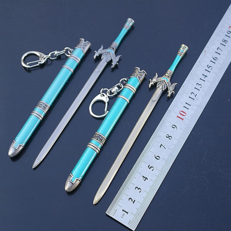 影视周边青云志诛仙武器天邪剑 陆雪琪合金剑鞘兵器钥匙扣