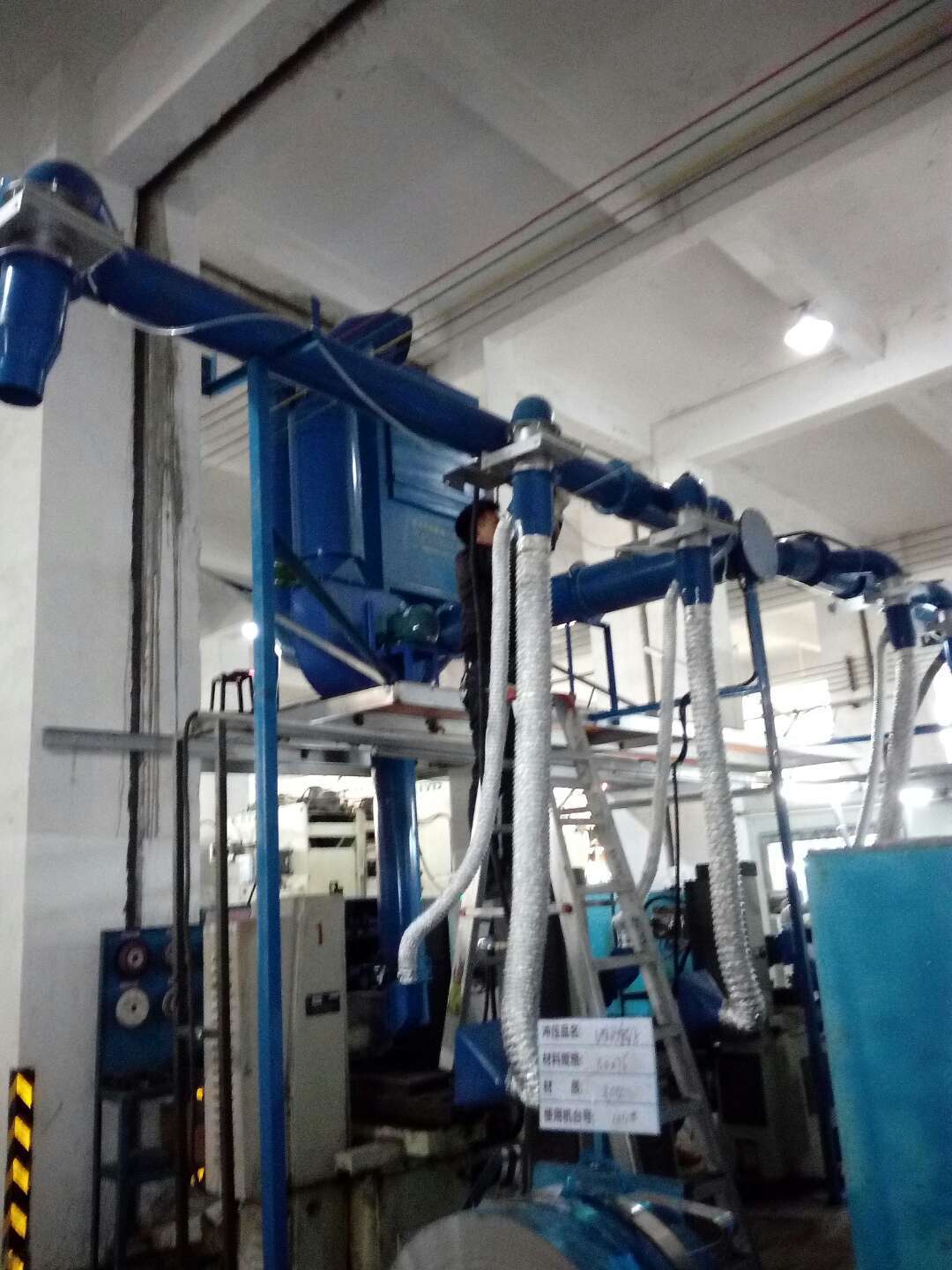 德毅厂家直销中央吸尘设备 中央系统除尘器 木工除尘 工业除尘