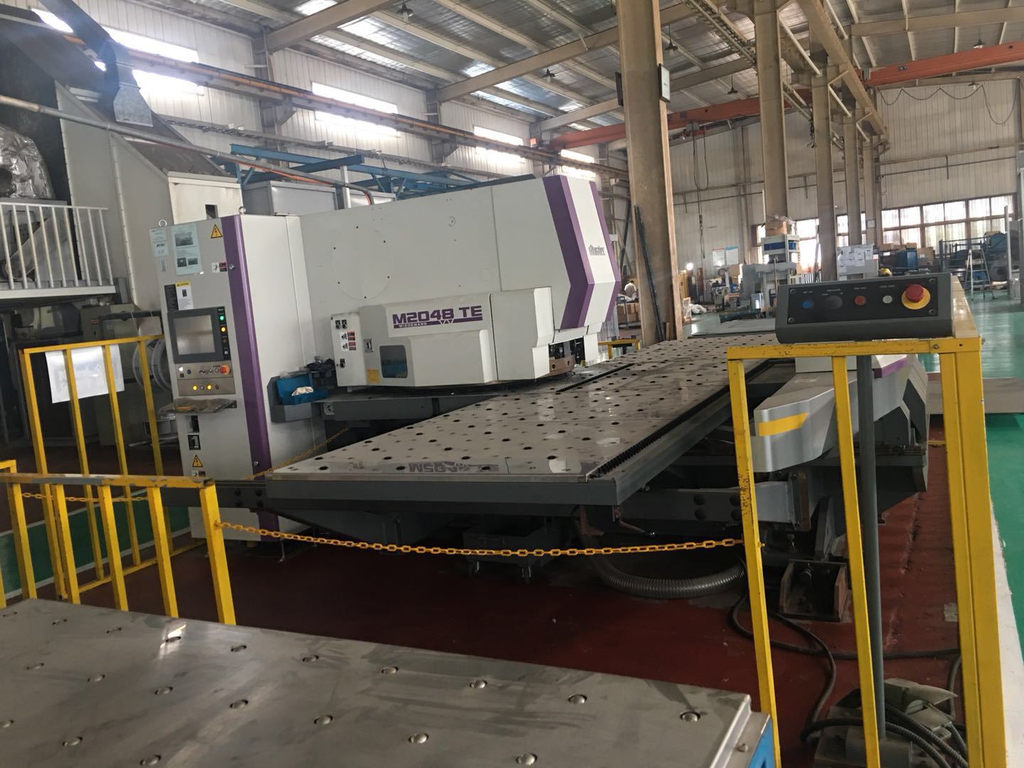 9成新日本村田转塔冲床,数控冲床伺服冲型号m2048ts