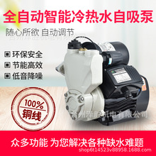 厂家直销日本日进款200W瓦全自动智能冷热水自吸增压泵低噪音智能