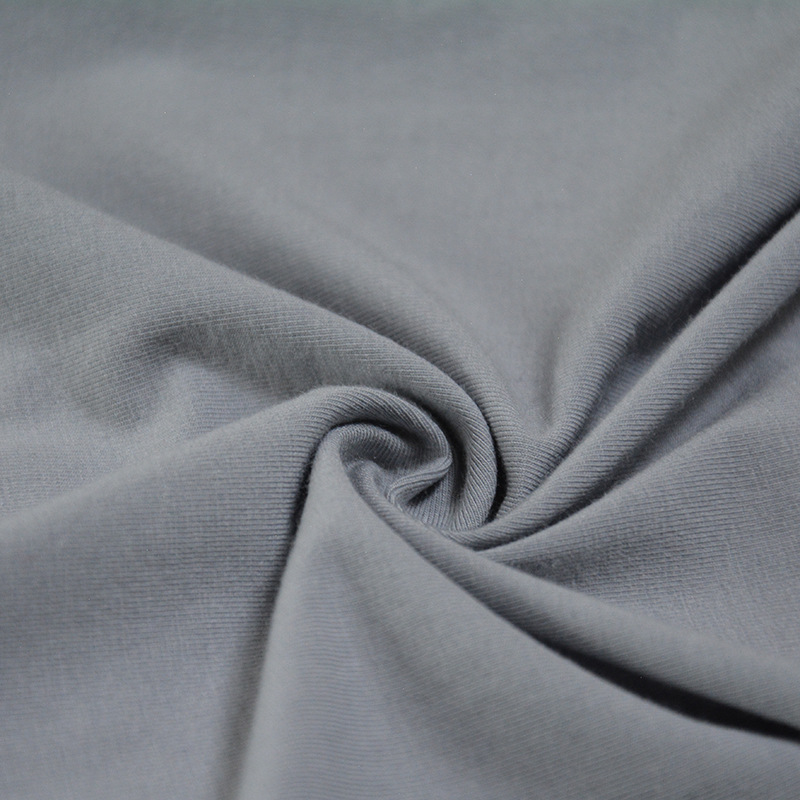 莫代尔棉混纺平纹拉架汗布 春夏打底内衣裤针织面料 80支棉莫布料