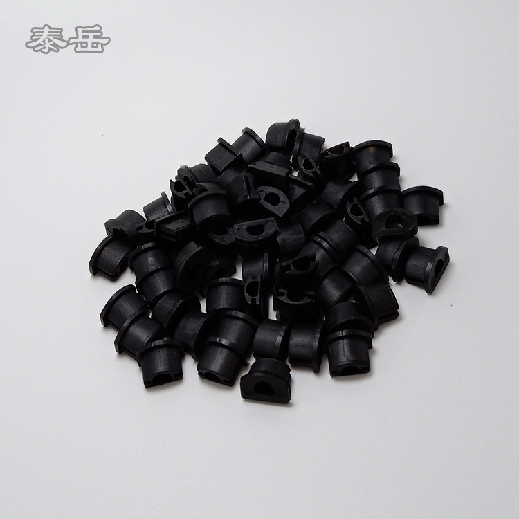 pvc堵头尾塞 led灯带灯条尾塞尾帽led汽车底盘灯堵头塞子防水胶帽