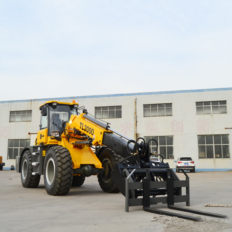厂家直销小型伸缩臂轮式装载机大功率可定制铲车工程机械