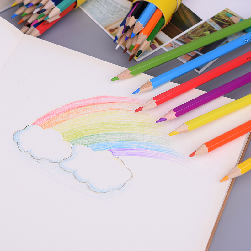 真彩 秘密花园彩色铅笔 12/18/24/36/48色儿童画笔套装 画材批发