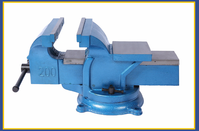 重型多用活动带砧旋转铸钢底座3寸4寸5寸6寸8寸10寸台虎钳 台钳