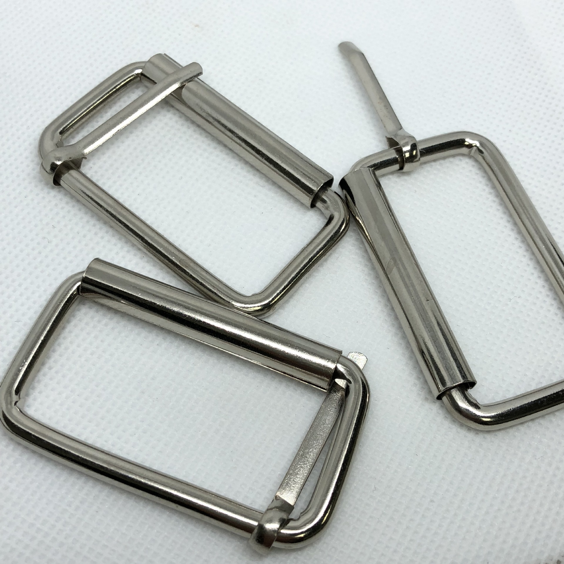 廉价便宜铁线扣 2寸针通扣 鞋扣 表带扣 金属四方型环 箱包皮带扣