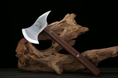 消防破拆工具消防斧头户外开路劈材防身龙泉高锰钢手工锻打斧头刀