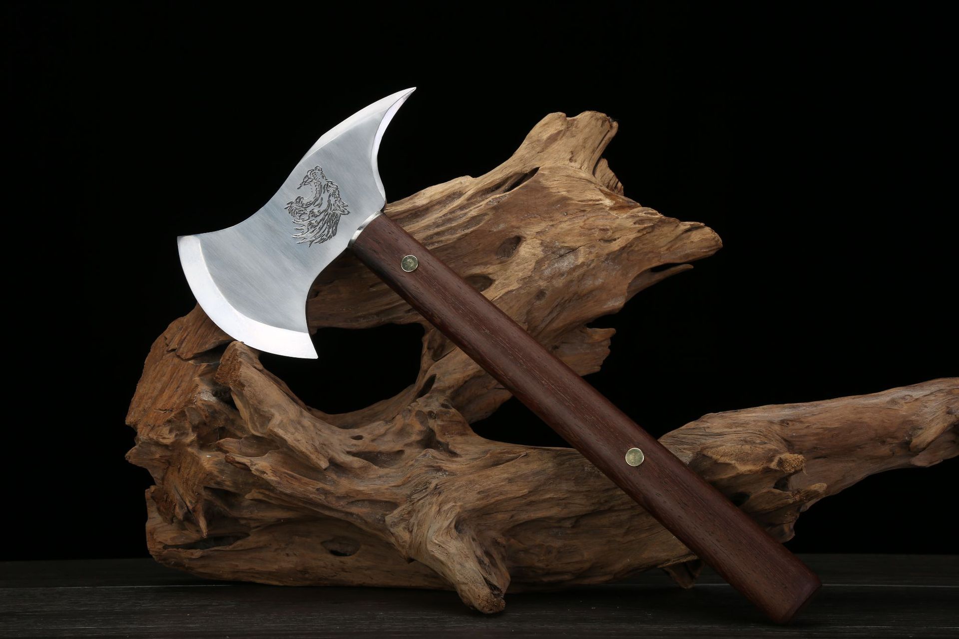 消防破拆工具消防斧头户外开路劈材防身龙泉高锰钢手工锻打斧头刀