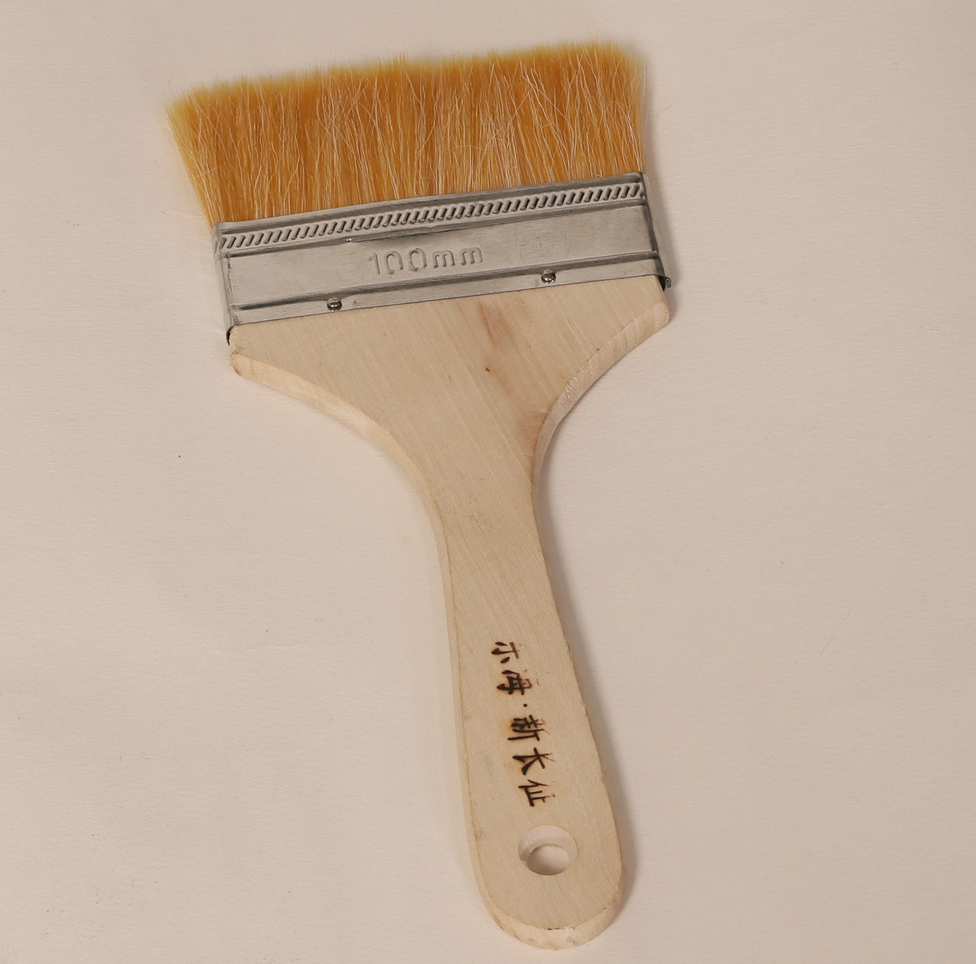 东海牌木柄羊毛刷4寸 油漆刷 油漆辅料工具 厂家批发