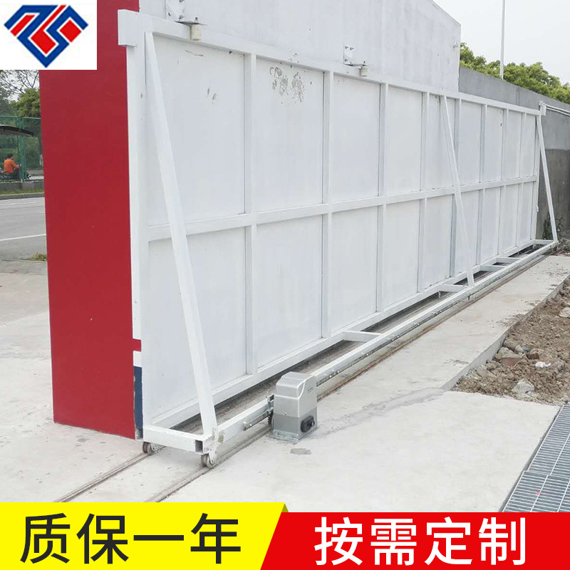 电动平移门手动工地平移门推拉门手推门建筑工地大门  工厂大铁门